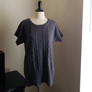 The Limited Gray sweater tunic